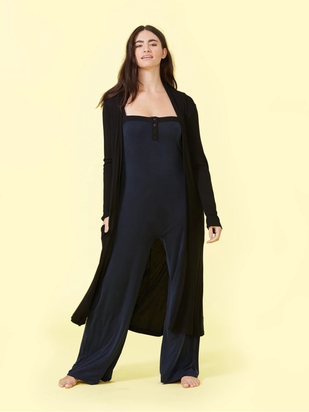 summersalt Black 24-Hour Jumpsuit